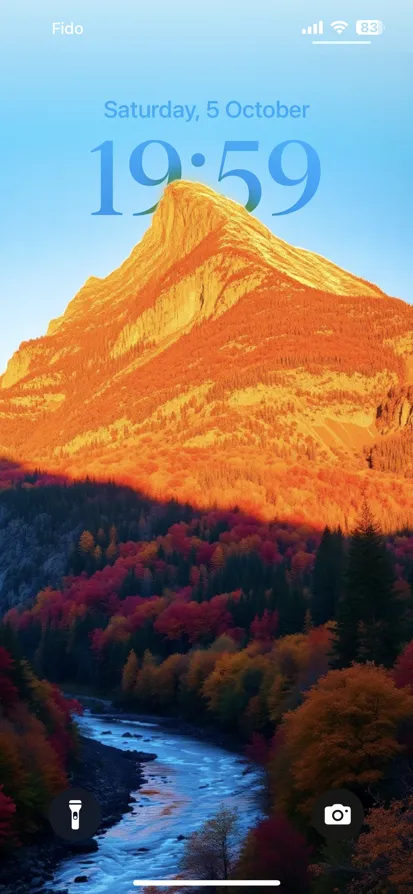 Autumn Mountain Landscape