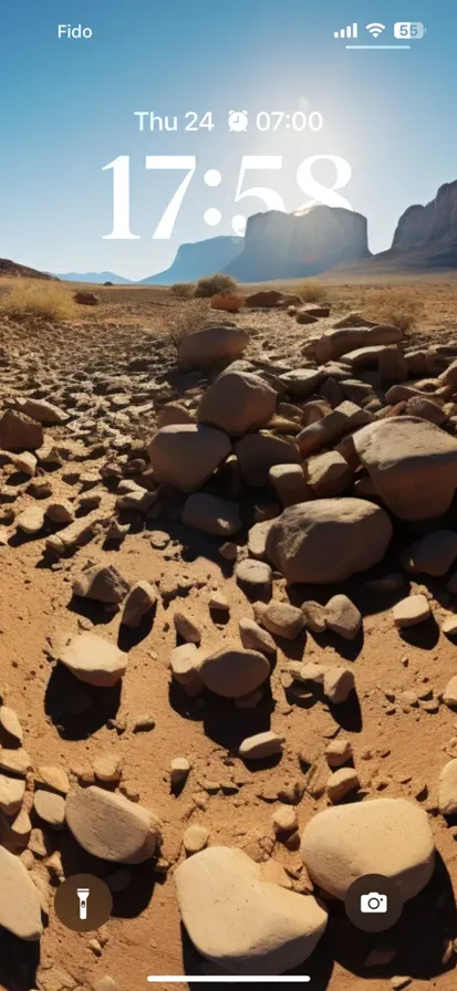 Mesmerizing Desert Mountain View