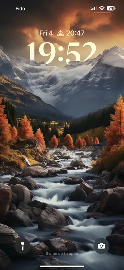 Venture into the picturesque beauty of autumn